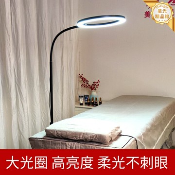 【無影冷光】美睫紋繡燈 美容燈 美甲燈 補光燈 紋眉燈 落地燈 超亮無頻閃 110V專用 可調光調色 專業工作室必備
