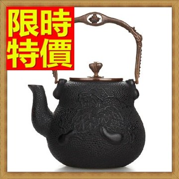 日本鐵壺水壺茶壺-福祿雙至南部鐵器鑄鐵老鐵壺64aj19【獨家進口】【米蘭精品】