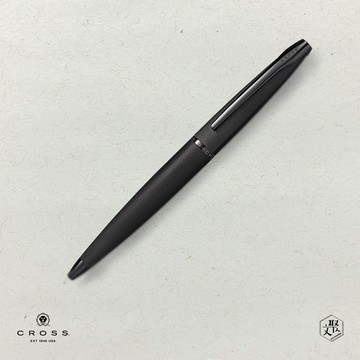 【CROSS】 ATX啞黑鑽石圖騰原子筆(原廠正貨)