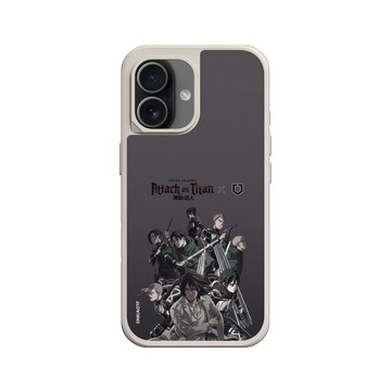iPhone 17 SolidX 貝殼灰 - 進擊的巨人 Attack On Titan -S4 - 全員集結