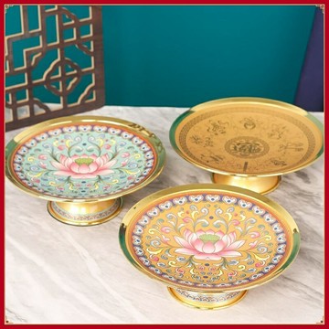 供果果盤 佛前上供神明水果盤 供佛供奉貢盤 佛具用品 水果盤拜拜 拜拜盤子 供盤果盤 水果供盤 神明用品