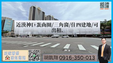 近漢神巨蛋商圈/三角窗/住四建地/可出租.｜高雄市左營區新庄段五小段
