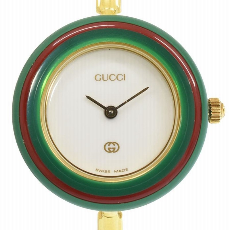 GUCCI グッチ チェンジベゼルウォッチ ヴィンテージ時計 QZ 1100-L 11