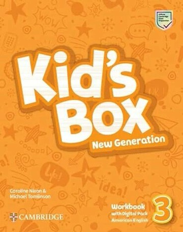 Kid's Box New Generation 3 Workbook with Digital Pack American English (1版) Caroline Nixon  Cambridge