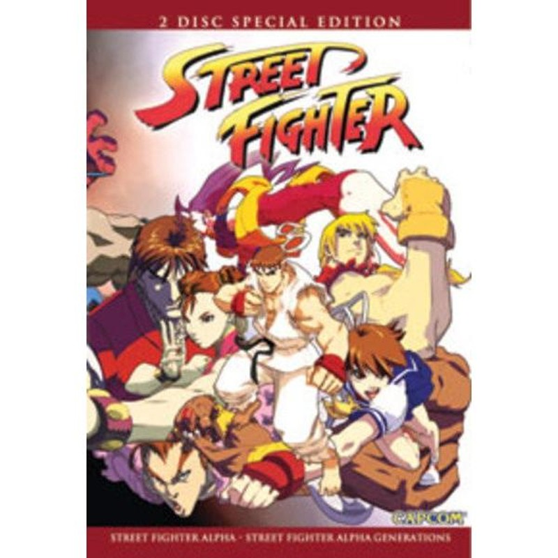 ストリートファイターZERO THE ANIMATION OVA版 DVD 120分収録 北米版 ...
