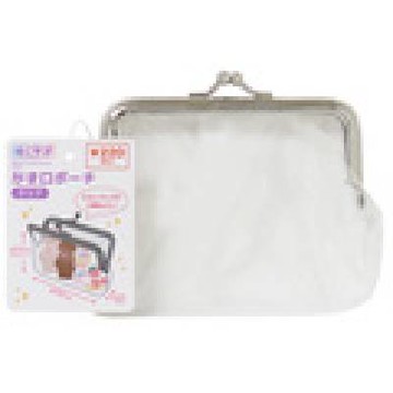 【100 Life Japan Can Do】透明口金包(1入)