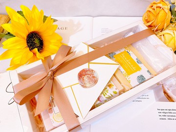 手工水晶精油能量皂禮盒3入組