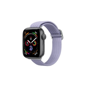 Apple Watch SE (40mm) Apple Watch 專用編織錶帶 紫