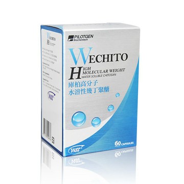 派特健-庫柏高分子幾丁聚醣(60粒) [橘子藥美麗]
