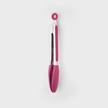 《Taylors Eye Witness》不沾鍋矽膠餐夾-桃紅27cm-- 料理夾 分菜夾 食品夾