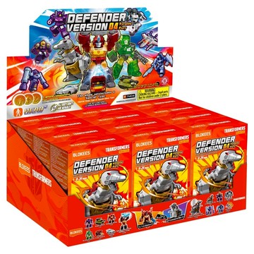 BLOKEES 布鲁可 可動積木公仔 星辰版 第四彈 變形金剛 12盒  1組