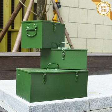 【堅固大容量】工具箱 收納箱 週轉箱 五金箱 車載箱 電工箱 不鏽鋼材質 多層分隔 便攜提手 家用車載兩用