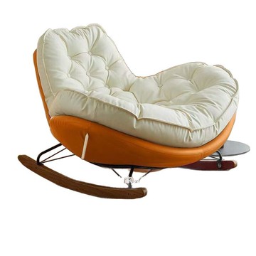 企鵝搖搖椅客廳輕奢懶人沙發單人搖椅躺椅簡約現代家用陽臺休閑椅【0113103DD】