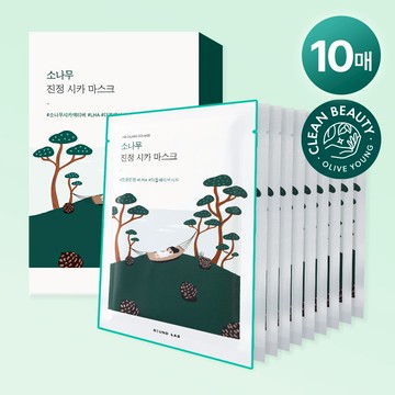 ROUND LAB PINE CALMING CICA MASK SHEET 10ea