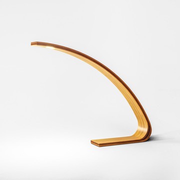 Uncle L LED木質觸控桌燈 | 竹