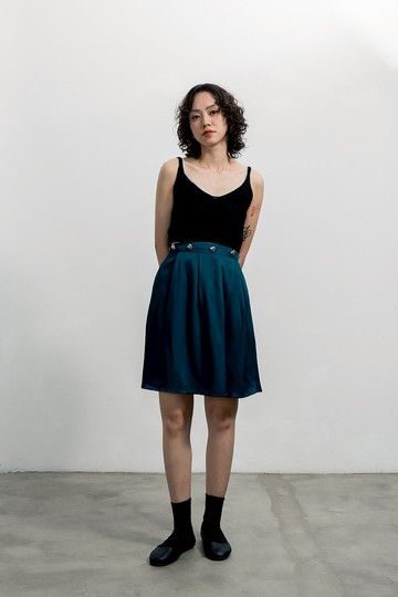 心形裝飾短裙 ovely skirt