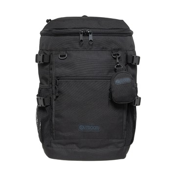 【OUTDOOR】風格前線系列17吋電腦後背包-黑色 OD253121BK