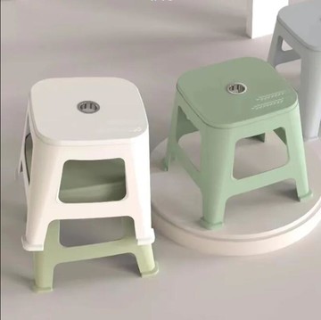 塑料凳子家用成人兒童中高矮凳現代簡約網紅收納凳加厚熟膠防滑【步行者戶外生活館】P