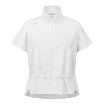 DESCENTE GOLF 迪桑特 HIGH-NECK MID-LENGTH SHORT-SLEEVED JUMPER 女士 高爾夫短袖外套