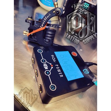 TAIWAN DH TATTOO SUPPLY~SOL 3A輸出迷你雙機電源SOL POWER 0-18V穩定輸出電壓