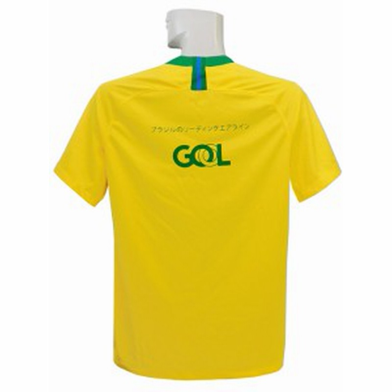 ナイキ Nike 18 19ブラジル代表 ホーム 半袖 Gol航空スポンサー付 3856 749 通販 Lineポイント最大1 0 Get Lineショッピング