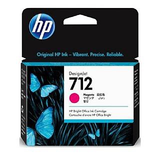 HP 712 原廠紅色墨水匣 3ED68A / NO.712/DesignJet T250 / T650