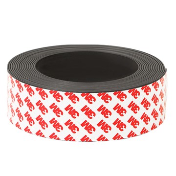 可裁剪背膠軟性磁鐵條貼 200 x 5cm  黑色  1捲