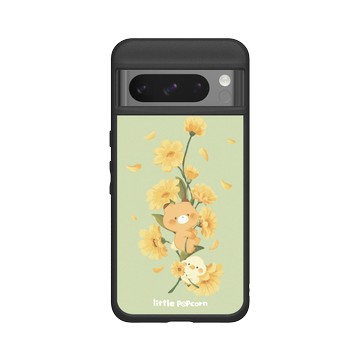 Pixel 8 Pro SolidSuit 黑 - 小玉米花 Littlepopcorn - 金盞花