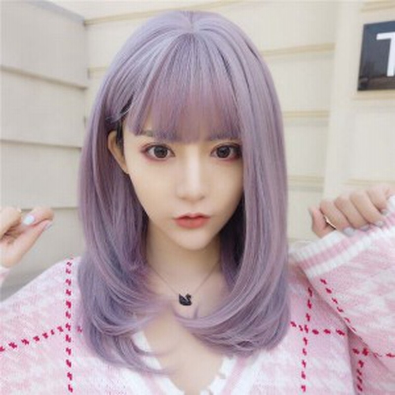 ウィッグ ミディアム フルウィッグ グラデーション 自然 つけ毛 エクステ ウイッグ かつら Wig セミロング 通販 Lineポイント最大1 0 Get Lineショッピング