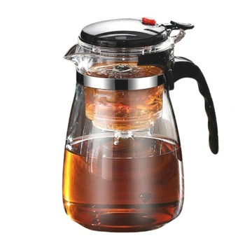 Travel Buddy 飄逸杯 玻璃泡茶 飄逸壺  1L  1個