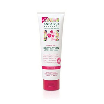 1000 Roses Soothing Body Lotion 8 Oz by Andalou Naturals