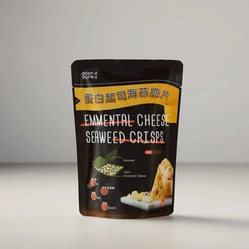 【連淨】蛋白起司海苔脆片(奶素)