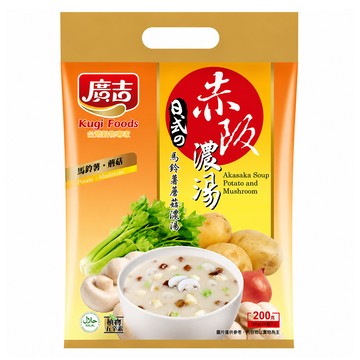 廣吉 赤阪濃湯 馬鈴薯蘑菇濃湯  200g  1個