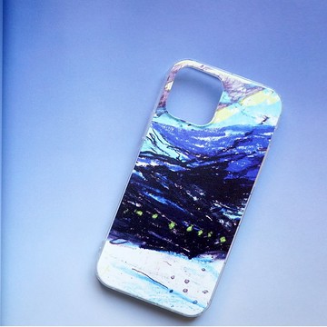 深海的光質感手機殼 全彩印刷軟殼 iphone 16