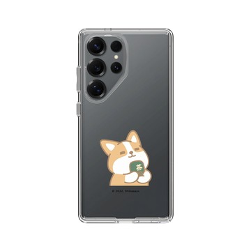 Galaxy S25 Ultra Clear 透明 - 柴語錄 Shiba Says - 來一杯茶吧!阿吉