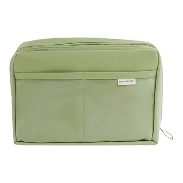 蕉蕉購物 ins大容量多功能文具收納包  莫蘭迪色  1個