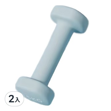 【sc優選】鑄鐵實心六角磨砂 浸塑啞鈴  0.5kg  2入