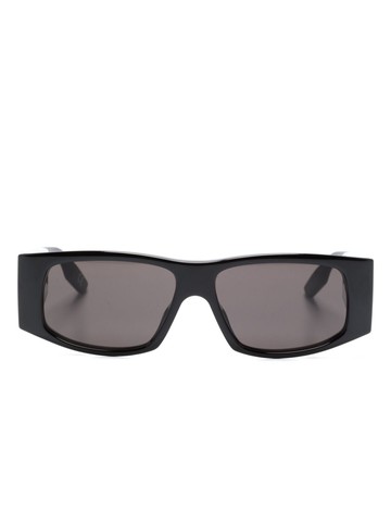 Balenciaga Eyewear - Led Frame logo-print sunglasses - men - Acetate - One Size - Black