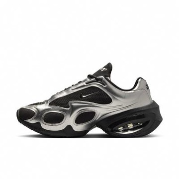 NIKE WMNS NIKE AIR MAX MUSE 女鞋 休閒鞋 運動鞋 氣墊 厚底 增高 Karina同款 金屬銀黑-FV1920001