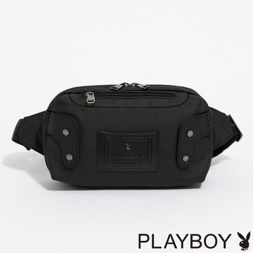 PLAYBOY - 腰包 Metropolis系列 - 黑色