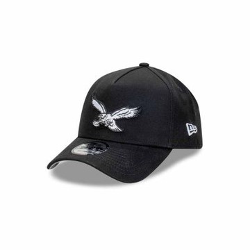 NEW ERA 男女 9FORTY AF 卡車帽 NFL CLASSIC BLACK WHITE 費城老鷹 灰 NE60588288