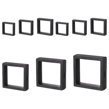 首飾收納盒 ABS PE膜材質  黑色  3組