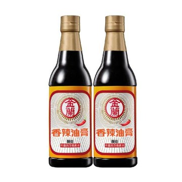 【金蘭食品】香辣油膏590ml x2入