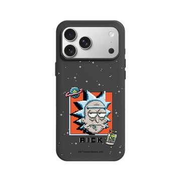 iPhone 17 Pro Max SolidX 黑 - 瑞克和莫蒂 Rick and Morty - Pixel瑞克