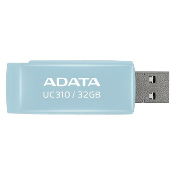 ADATA 威剛 USB3.2 旋轉隨身碟 UC310 藍色  1個  32GB