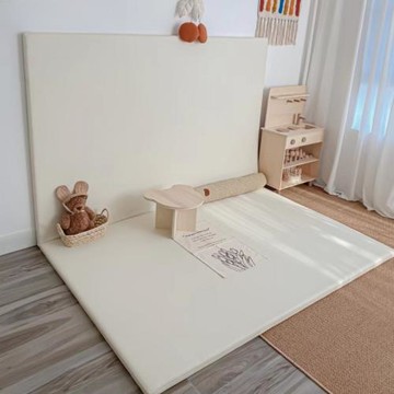 ins風PU爬行墊嬰幼兒童爬爬墊童模拍照背景加厚家用游戲防摔地墊