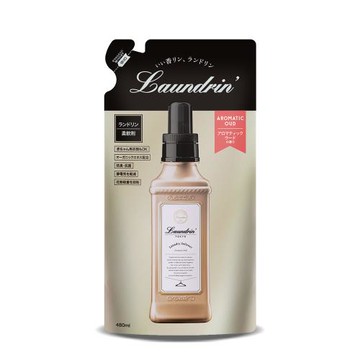 Laundrin 朗德林 香水系列柔軟精補充包(木質花香)x1入(480ml)