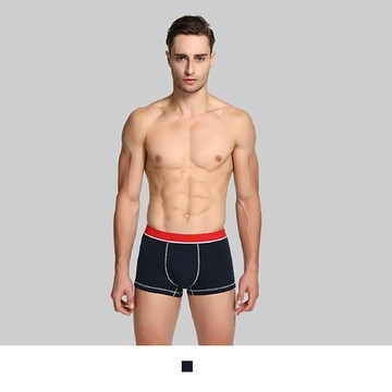 男人幫-時尚素面性感平角男式四角褲(Z0350)