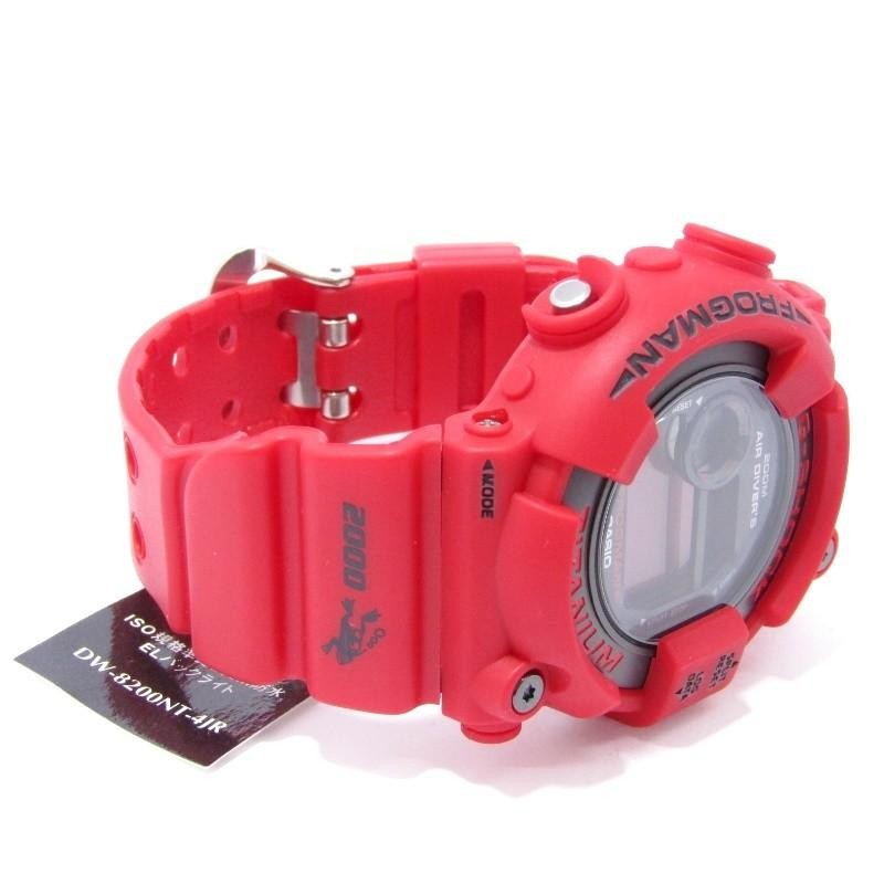 未使用 G-SHOCK Gショック DW-8200NT-4JR FROGMAN 2000 赤蛙 1000本 限定 フロッグマン シリアル入り レッド  赤 電池切れ CASIOカシオ 腕時計 中古 28001597 | LINEブランドカタログ