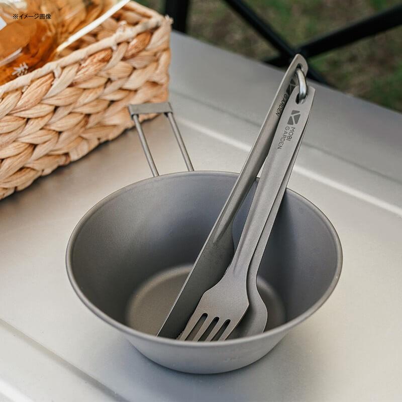 カトラリー MOBI GARDEN Xiang Yan Titanium Knife Fork Spoon Set カトラリーセット チタン